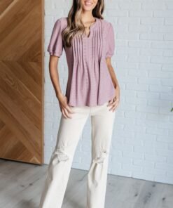 Best Chance Pleat Front Blouse Ave Shops